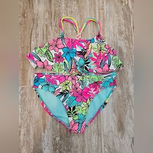 NWOT Girl's 14/16 2-Piece Swimsuit